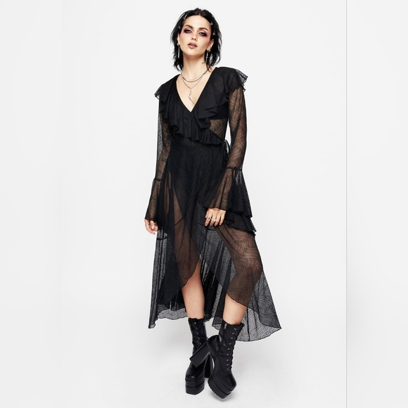 Disturbia Dresses & Skirts - Disturbia Pyracantha Wrap Dress (US 16/UK 20)
